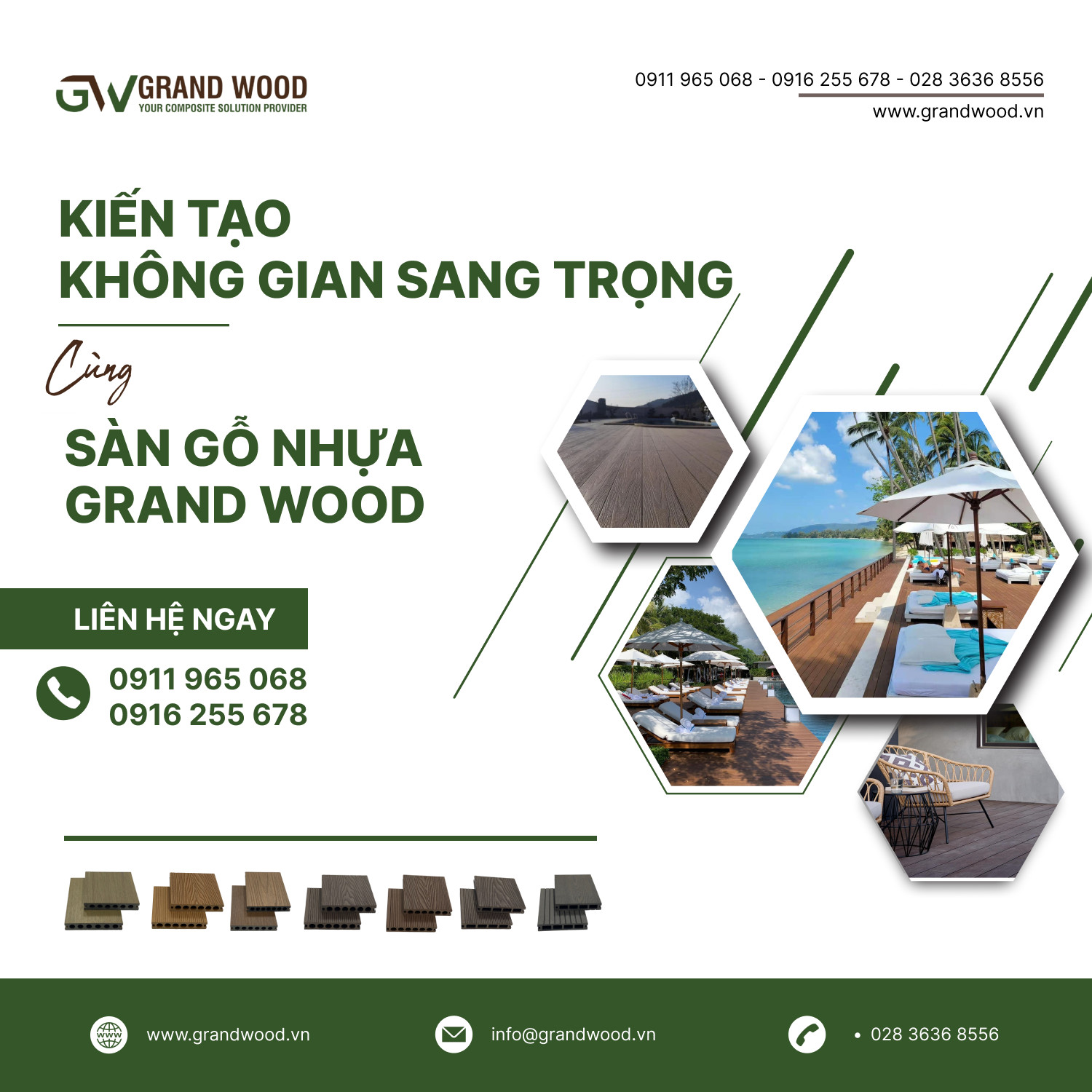 KIẾN TẠO KHÔNG GIAN ĐẲNG CẤP CÙNG GRAND WOOD