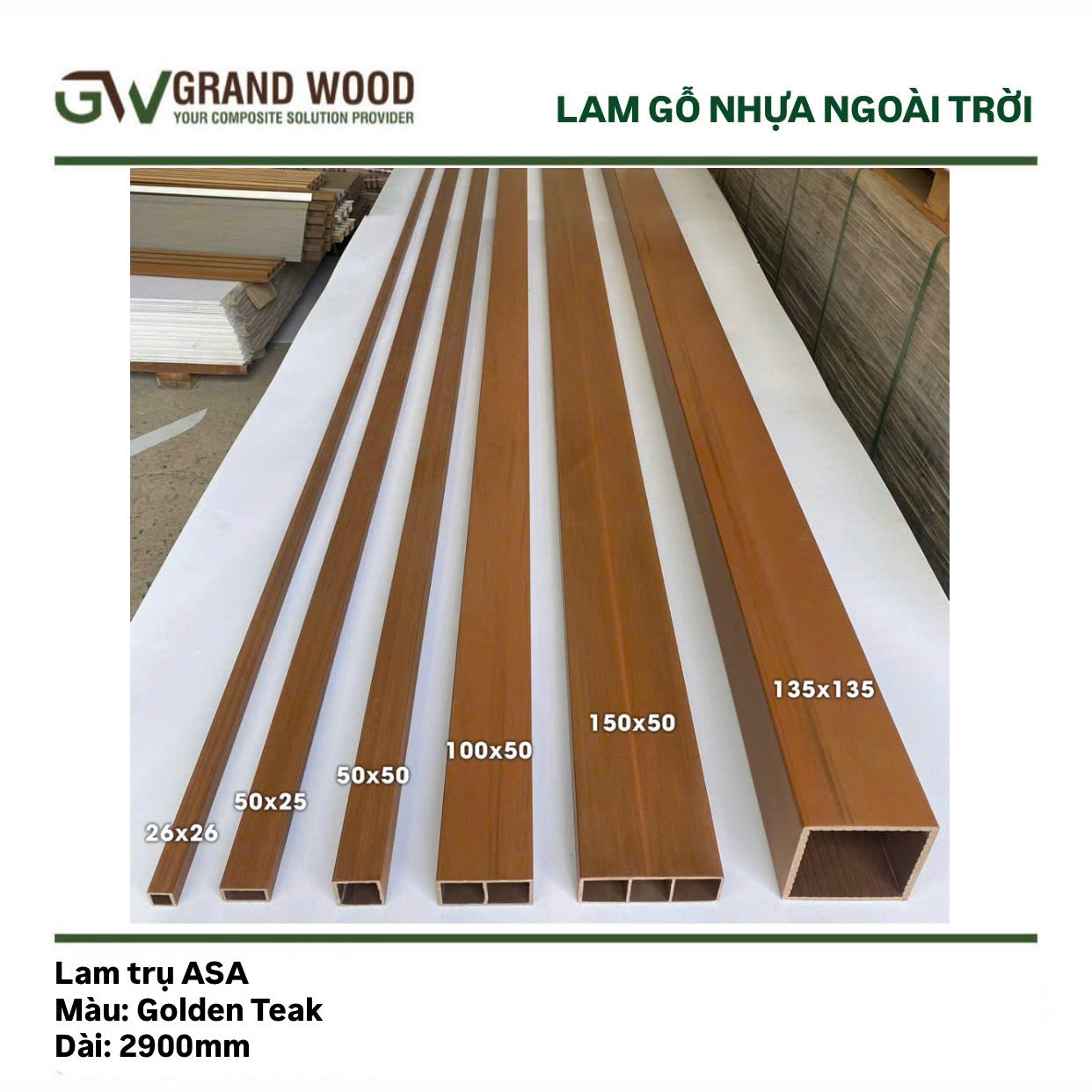 Muốn Có Không Gian Ngoài Trời Bền Đẹp? Đừng Bỏ Qua Lam Gỗ Nhựa ASA