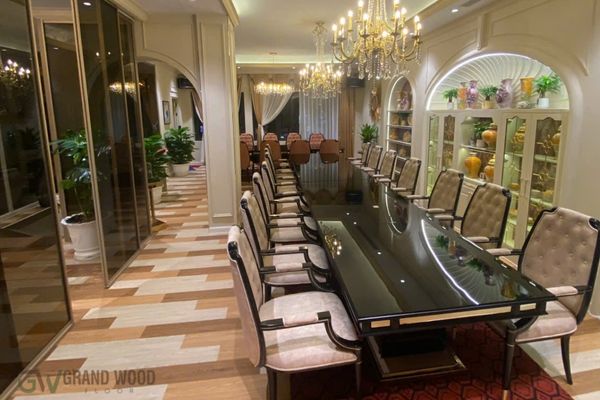 Phối Màu Sàn Bí Quyết Nâng Tầm Đẳng Cấp Không Gian Cùng Grand Wood