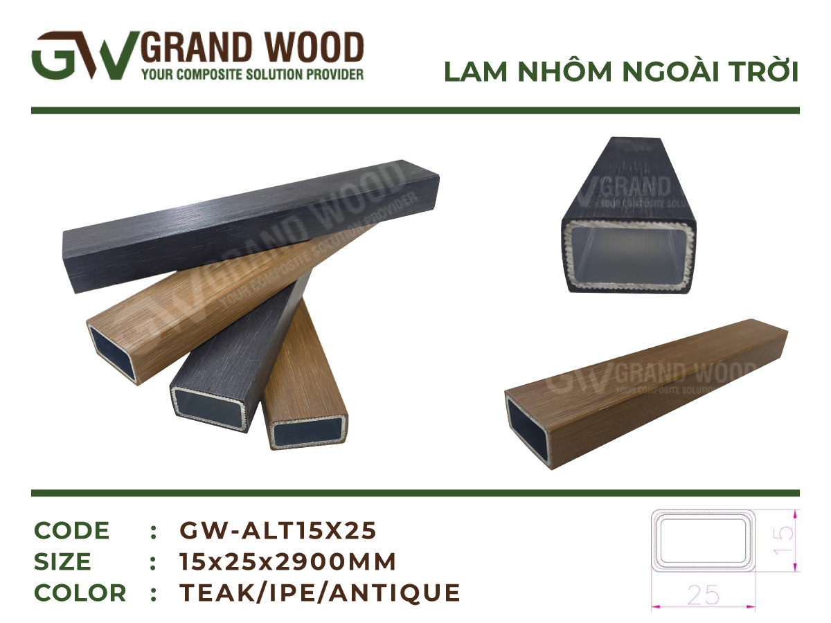 Những điều bạn cần biết về tấm ốp lam nhôm Grand Wood