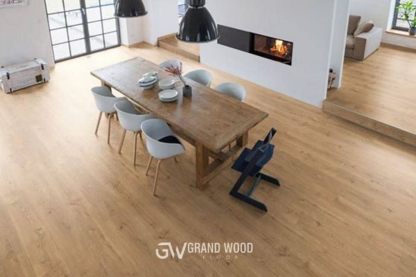 Biến Hóa Không Gian Với Phong Cách Lát Sàn Độc Lạ Bằng Sàn Nhựa Giả Gỗ Grand Wood