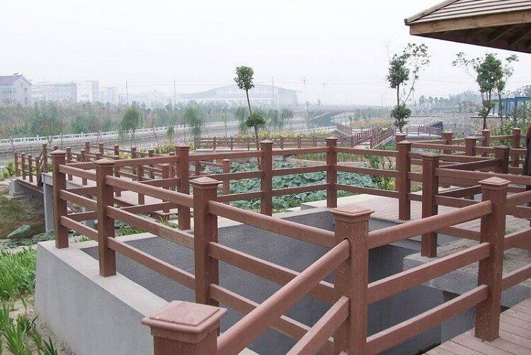 Trụ gỗ nhựa ngoài trời Grand Wood – Giải pháp bền vững cho công trình hiện đại
