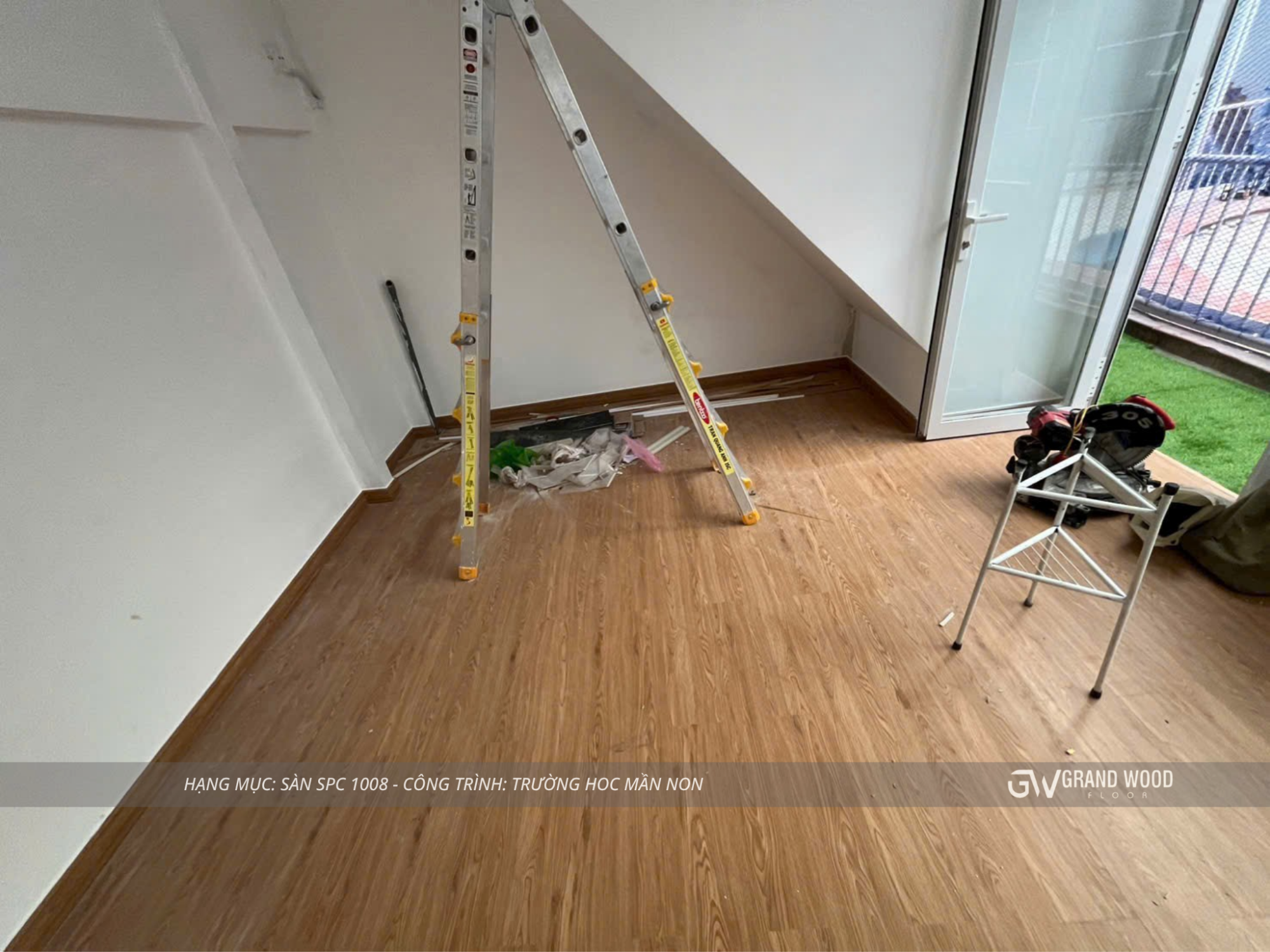 Sàn SPC dành cho trường mầm non