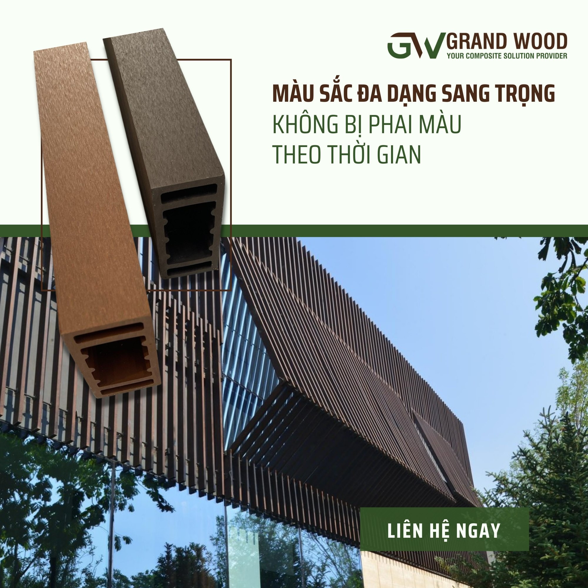 ĐẸP, TỐT, RẺ, BỀN - 4 TIÊU CHÍ TẠI GRAND WOOD