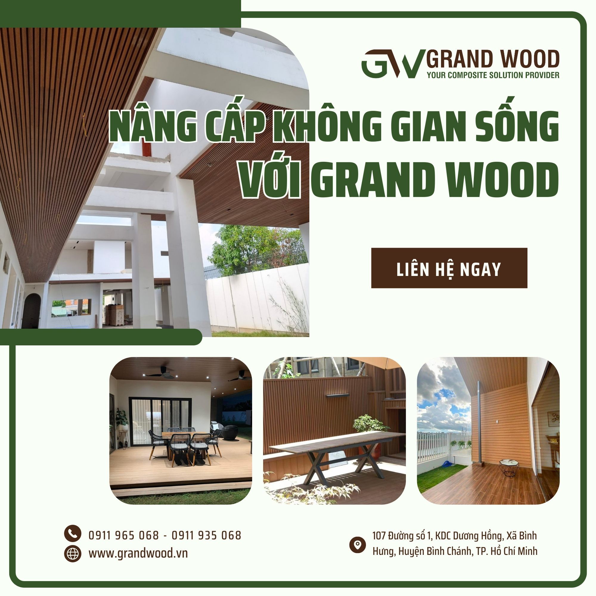 NÂNG CẤP KHÔNG GIAN SỐNG VỚI GRAND WOOD