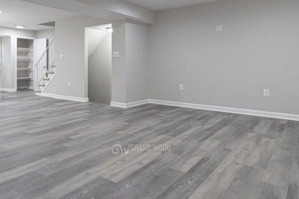 Sàn SPC Xám Vân Gỗ – Phong Cách Hiện Đại Cho Không Gian Sống Đẳng Cấp