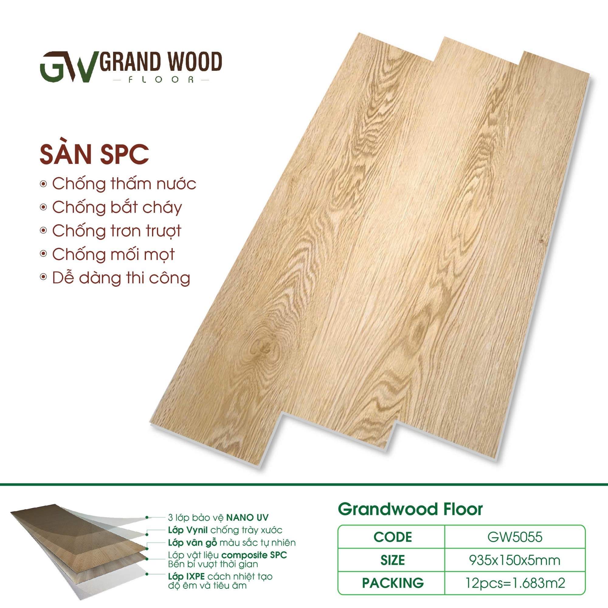Dự án thực tế mã sàn SPC GW1005