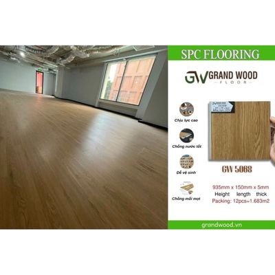 Hình dự án thực tế mã sàn GW5068