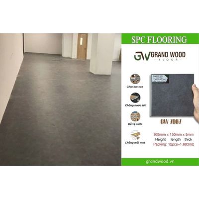 Hình dự án thực tế mã sàn GW7067