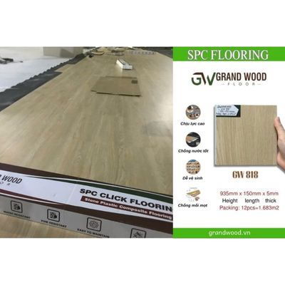 Hình dự án thực tế mã sàn GW818